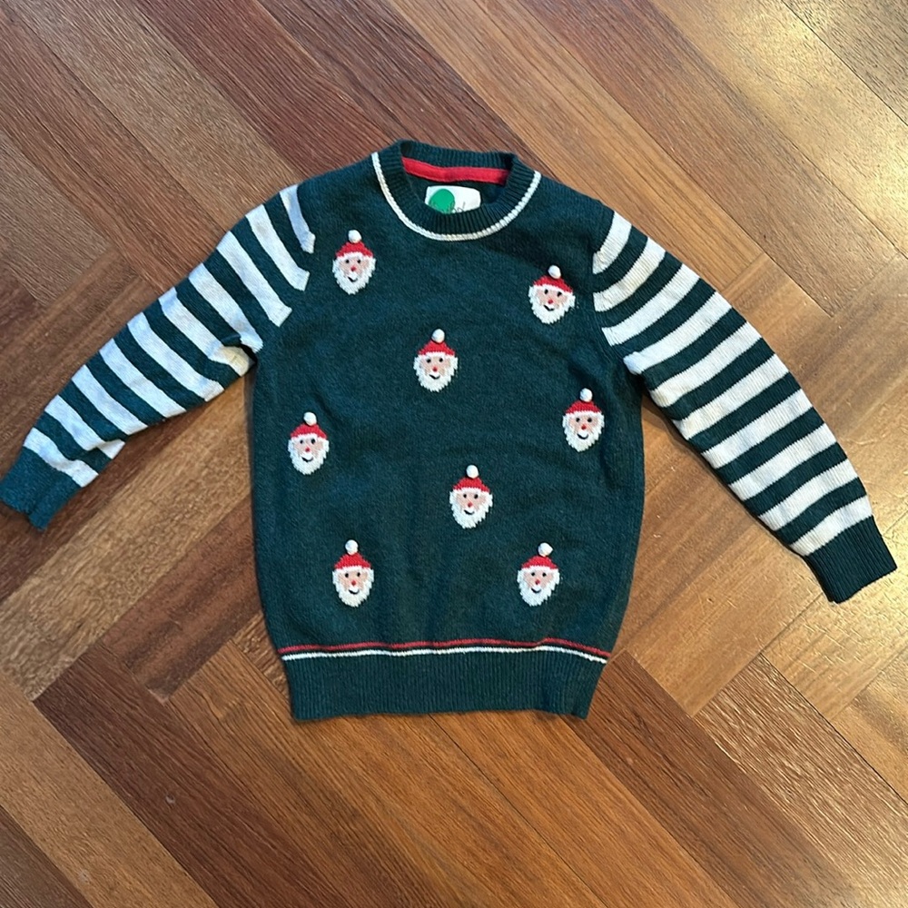 Mini Boden Santa Sweater